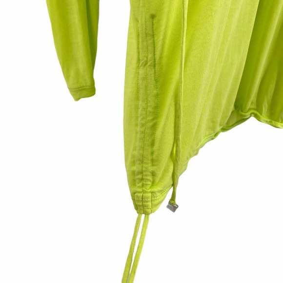 NEW Koral Lime Green Yellow Cool Down Top - Picture 7 of 13